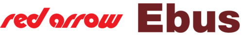 Red arrow ebus logo