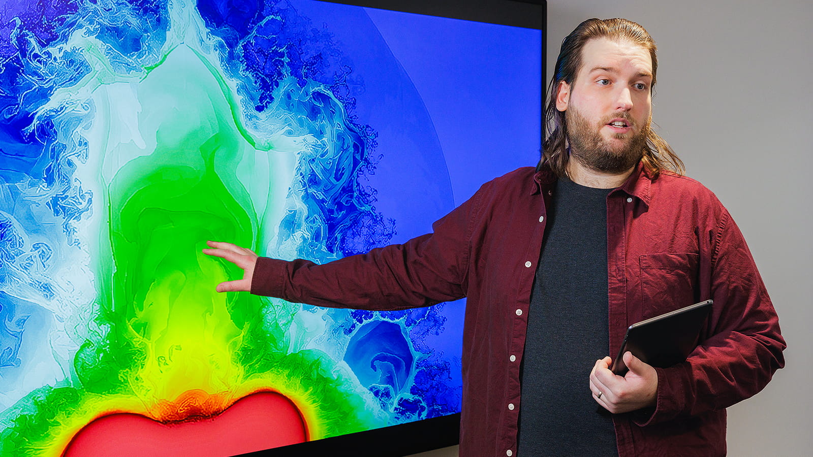 A love of science fiction and a passion for solving problems have motivated Coleman Dean throughout his studies. Now, the astrophysics PhD grad plans to find a role in an industry where he can use his analytical skills for good. (Photo: Alex Pugliese)