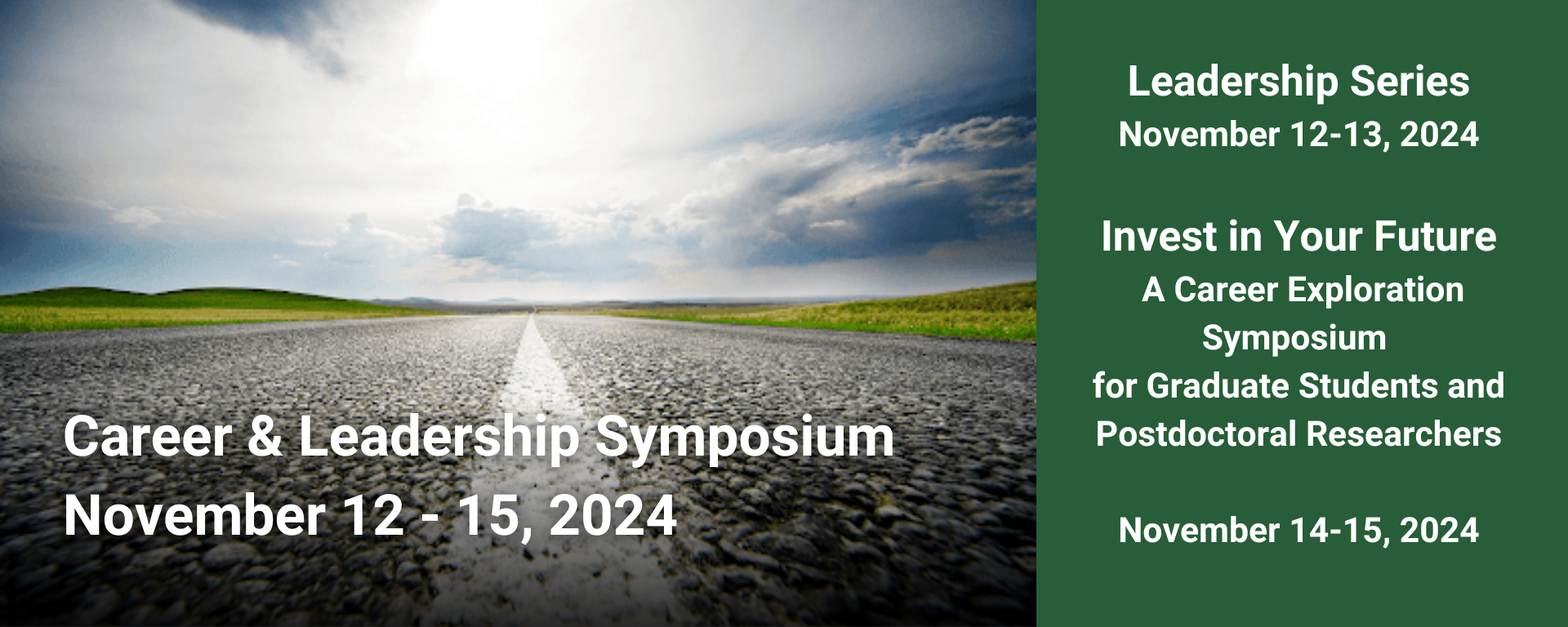 November Career + Leadership Symposium