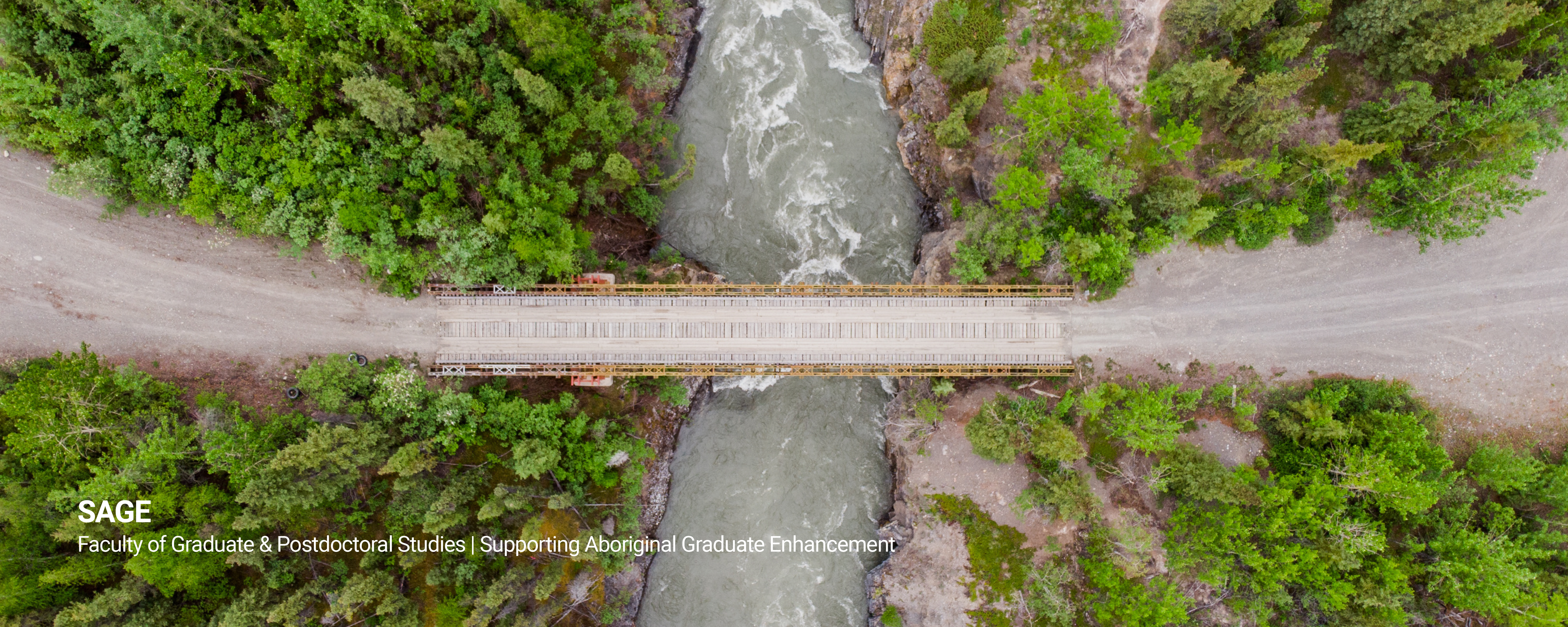 SAGE Banner - picture of bridge