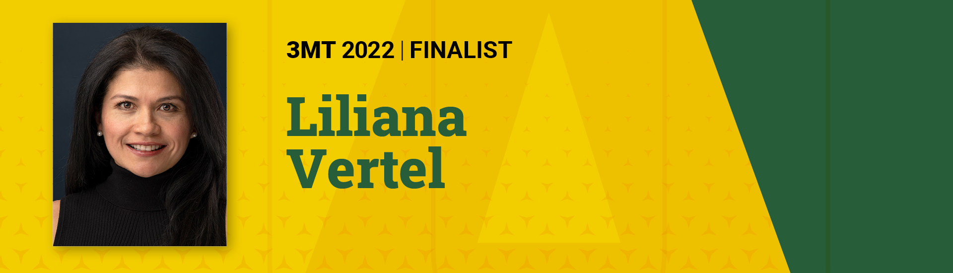 3MT 2022 Finalist Liliana Vertel