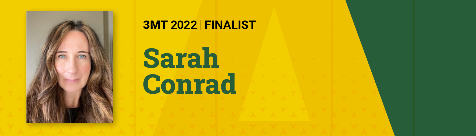 3MT Finalist Sarah Conrad