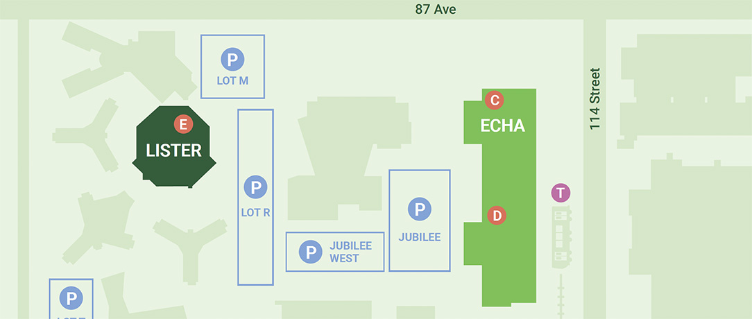 Map of Lister Conference Centre