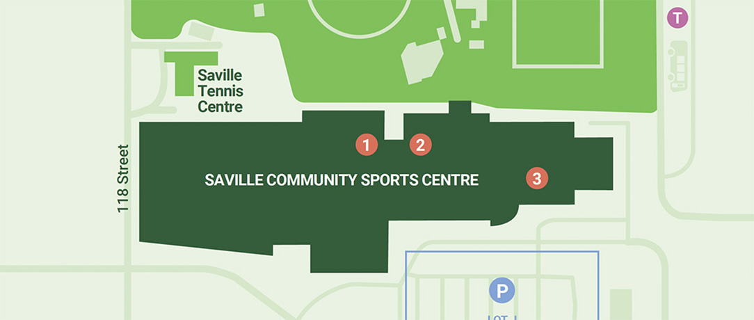 Map of South Campus