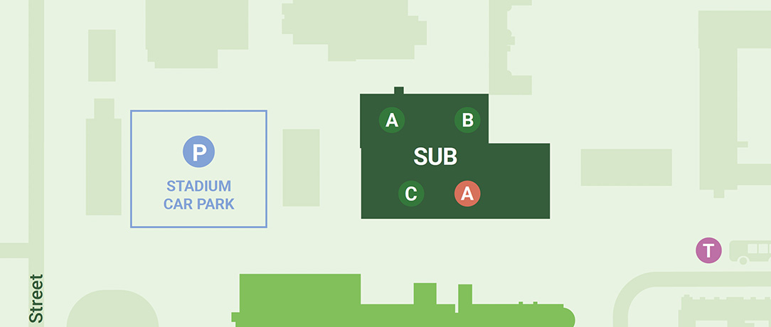 Map of SUB