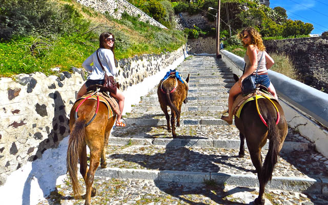 Girls on horses