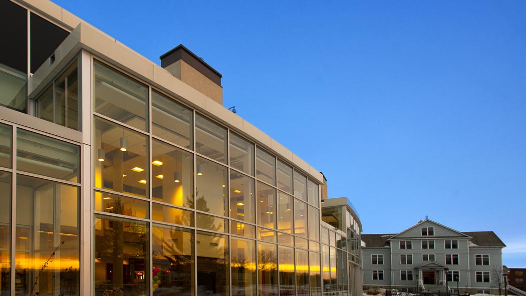 Building on Augustana campus in Camrose