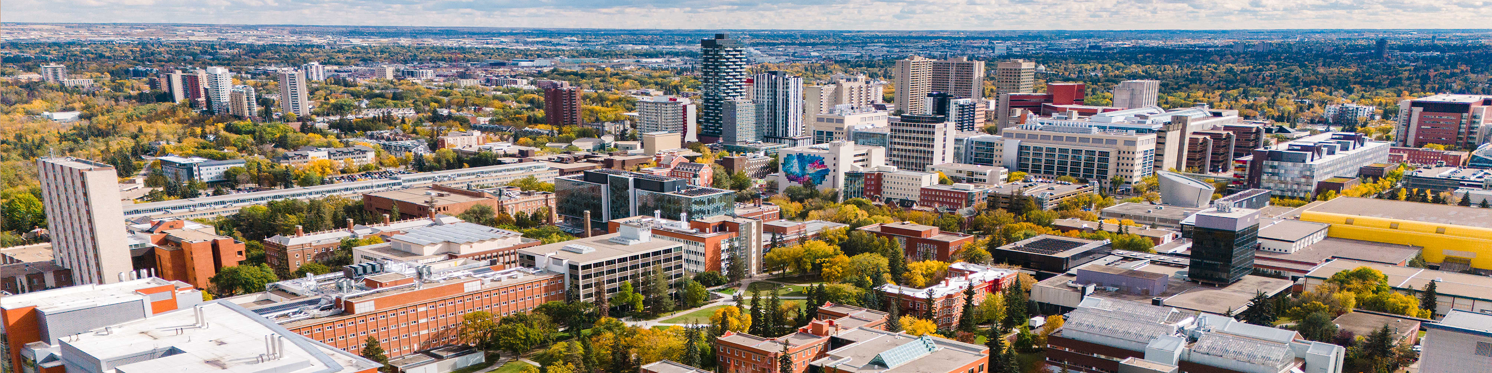 aerial view of north campus