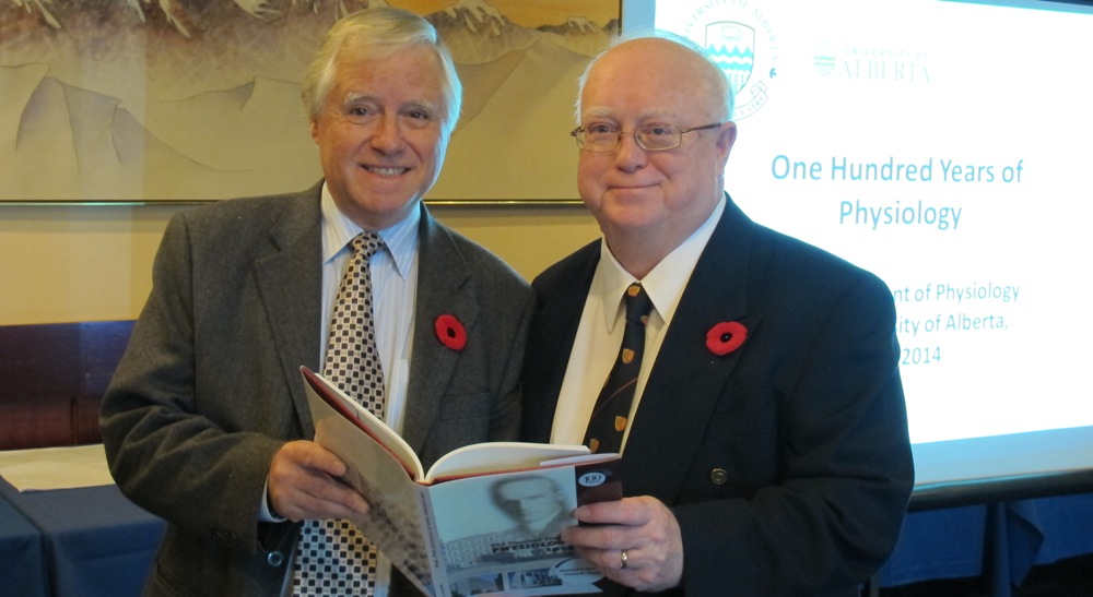 (L - R) Esmond J. Sanders and James D. Young