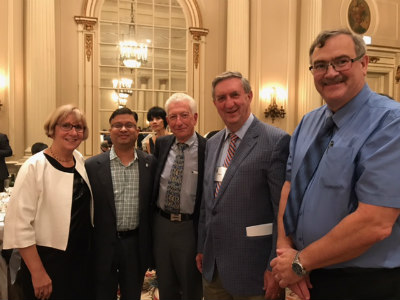 Left to right: Barbara Ballerman, Sumit Majumdar, Paul Armstrong, Tom Marrie, and Jon Meddings