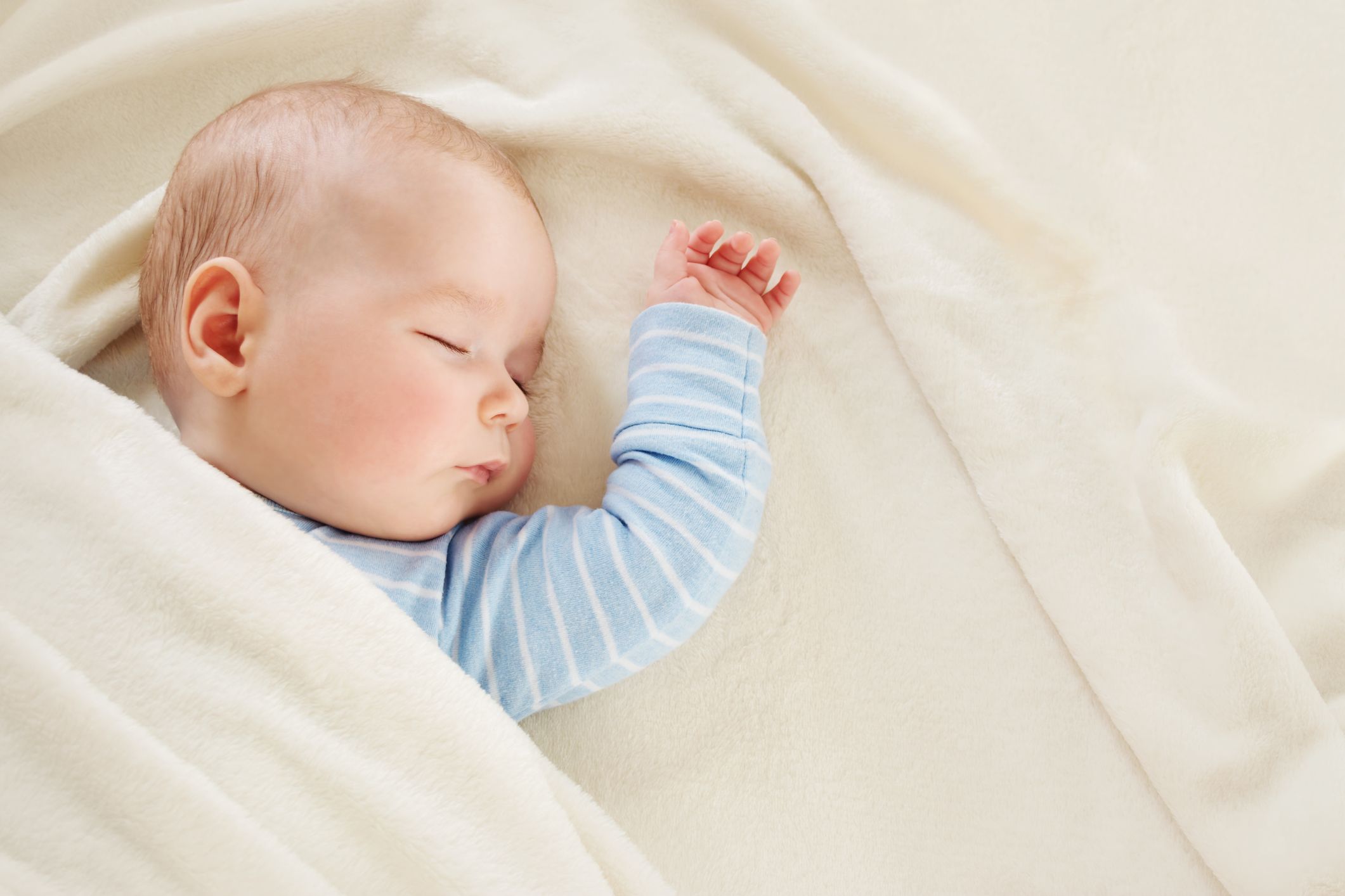 Infant boy sleeping