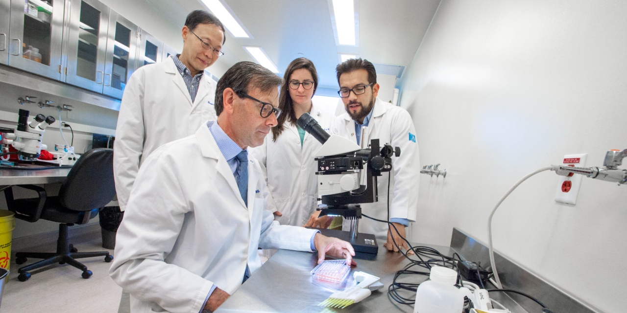 James Shapiro and his team at the University of Alberta