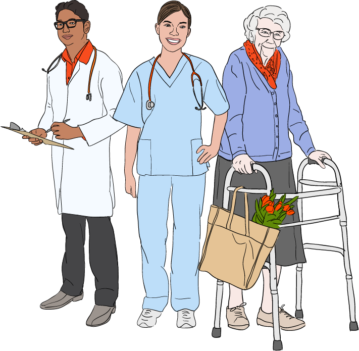 EFS care team illustration