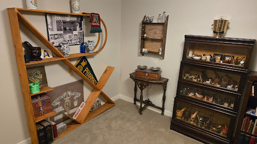 A tribute to his family’s pharmacy legacy, Bob Sprague’s home collection showcases rare and historic memorabilia — including century-old mortars and pestles and artifacts from his grandfather’s 1930s Edmonton pharmacy. 