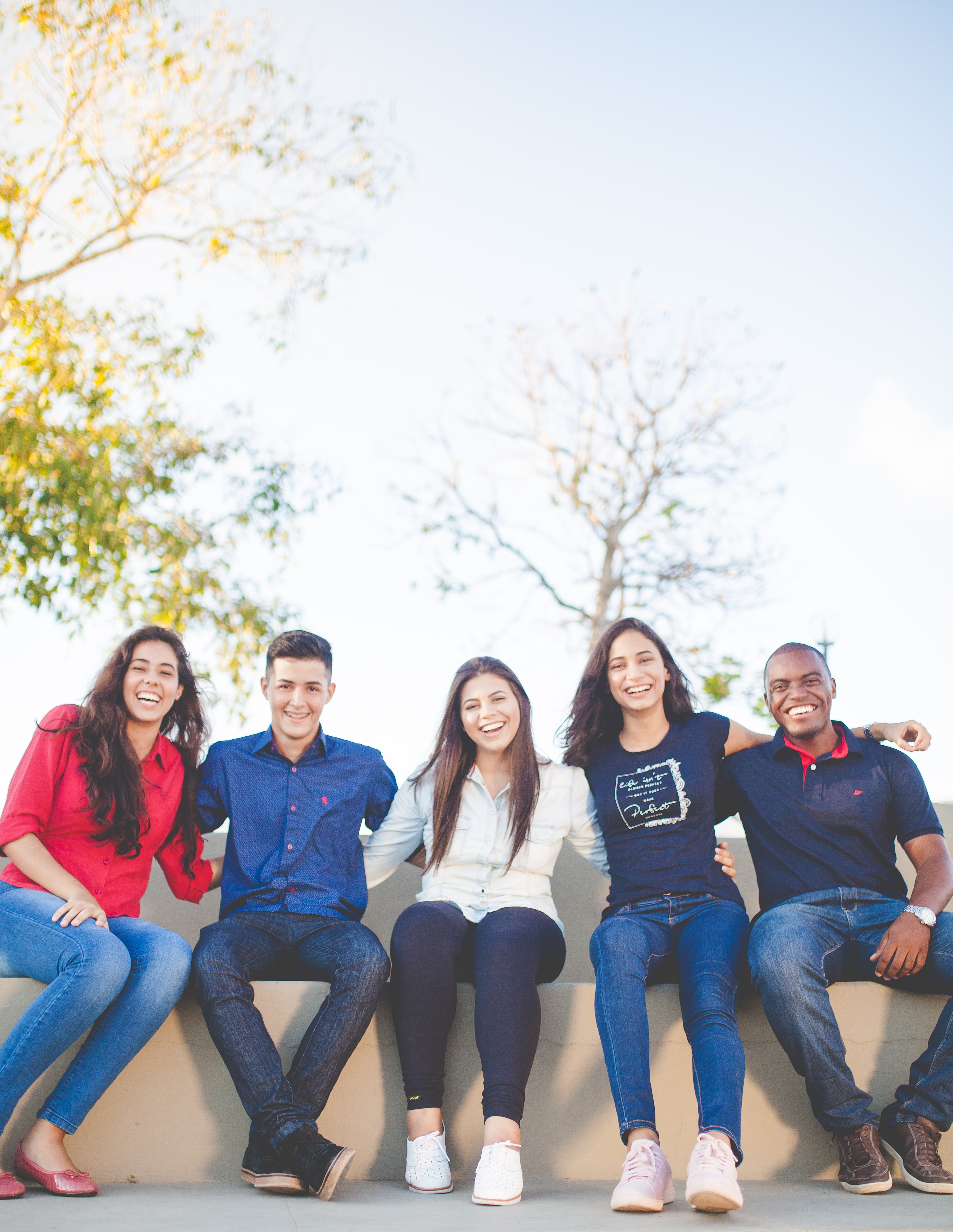 smiling group of people