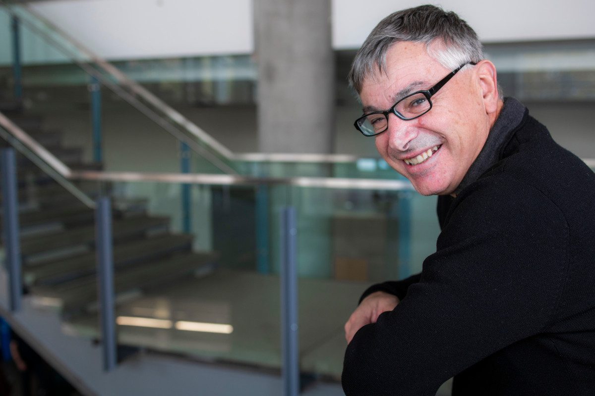 Frank Marsiglio, professor in the Department of Physics, pictured in CCIS.